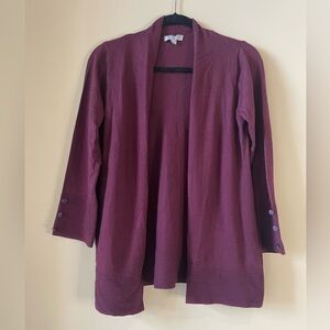 NWOT EVOLUTION open cardigan sweater